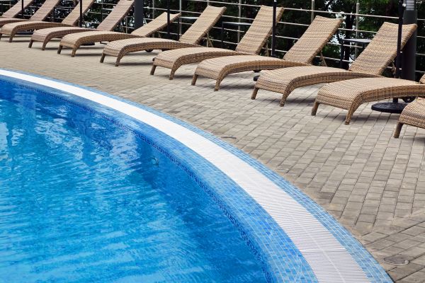 Cost of Poolside Hardscaping in Whittier