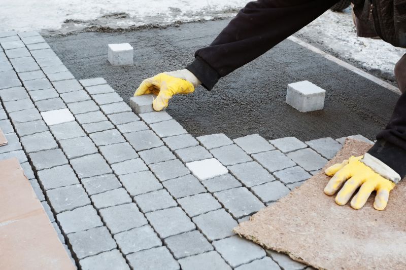 Clay Pavers Installation