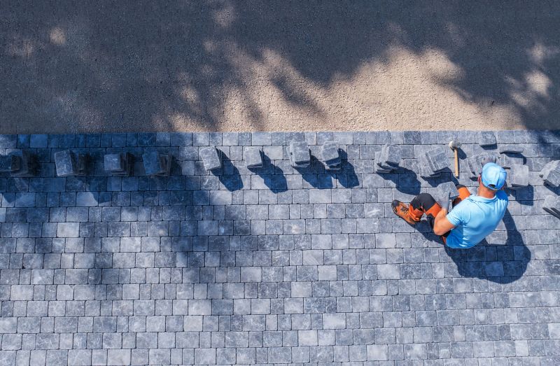Clay Pavers Installation