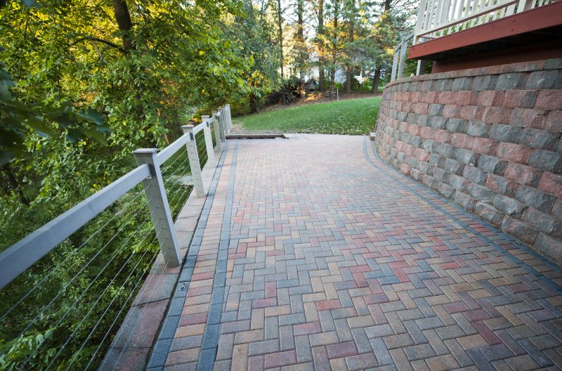 Patio Brick Installation detail