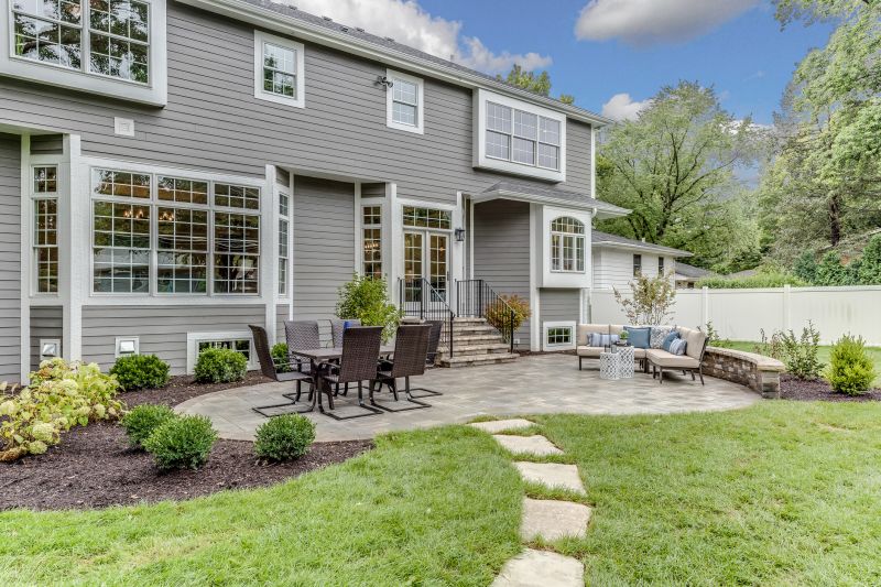 Limestone Patio Installation