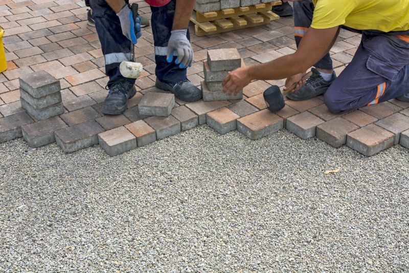 Limestone Pavers Installation