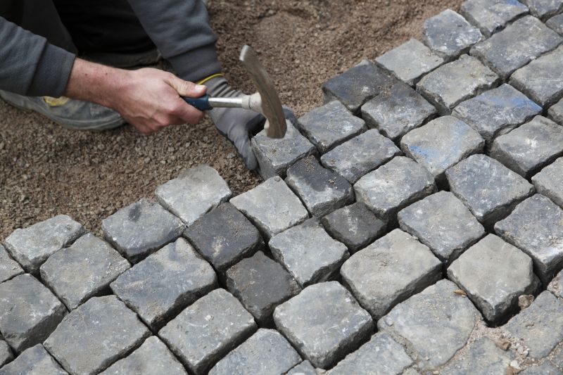 Paver Hardscape Installation