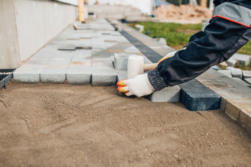 Paver Hardscape Installation