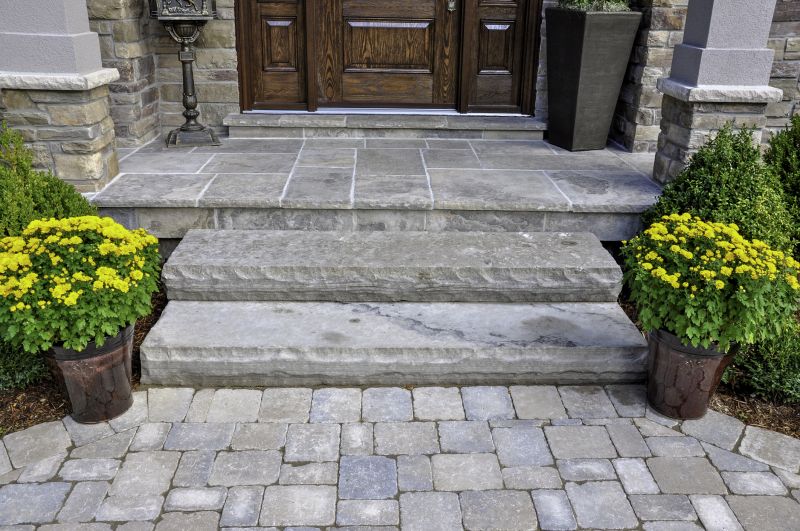 Elegant Paver Entrance
