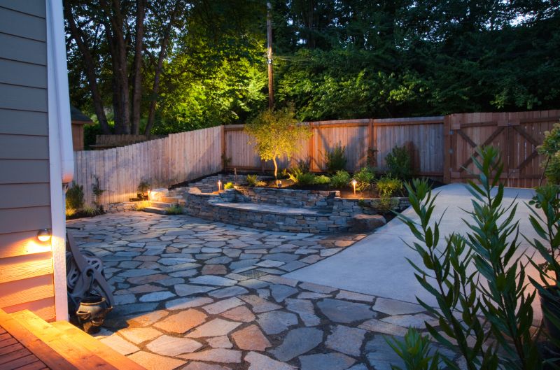 Poolside Hardscaping