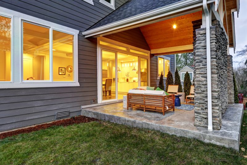 Porcelain Patio Installation