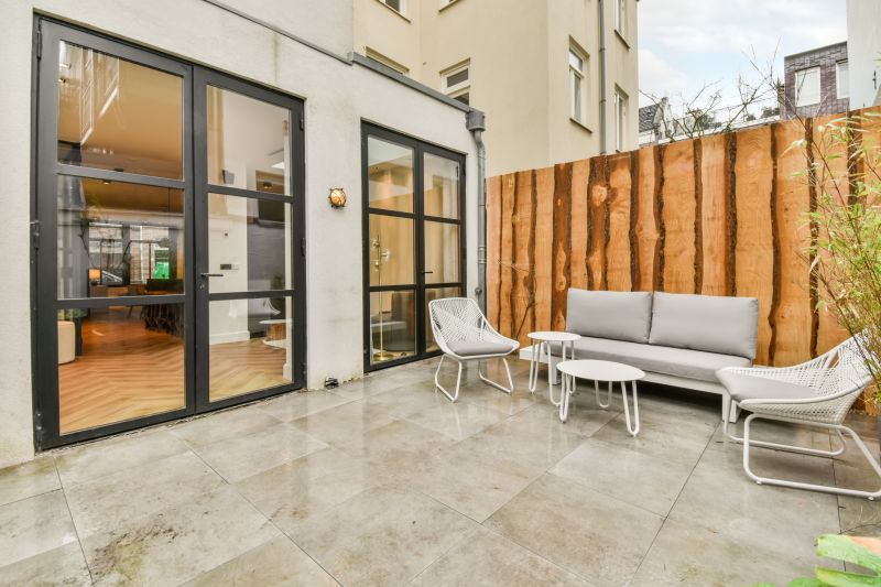 Porcelain Patio Installation
