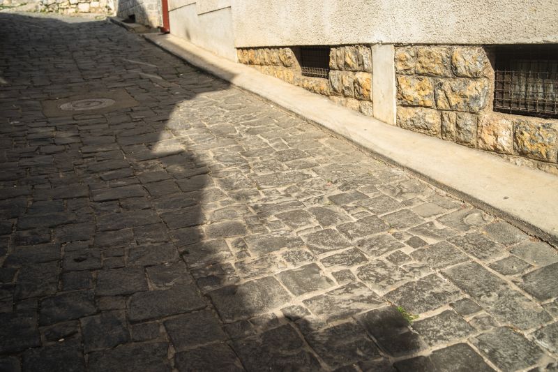Sidewalk Pavers Installation