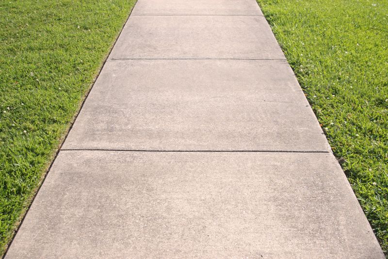 Stone Sidewalk Installation