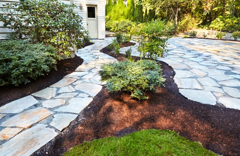 Stone Walkway Installation